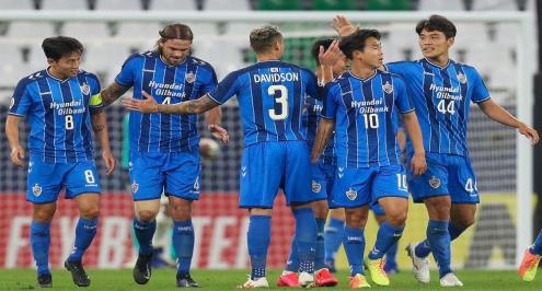 أولسان هيونداي يدهس جوانجزو بخماسية نظيفة في دوري أبطال آسيا